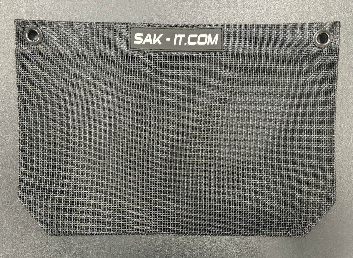 Black Off-Road Gear bag with SAK-IT logo.