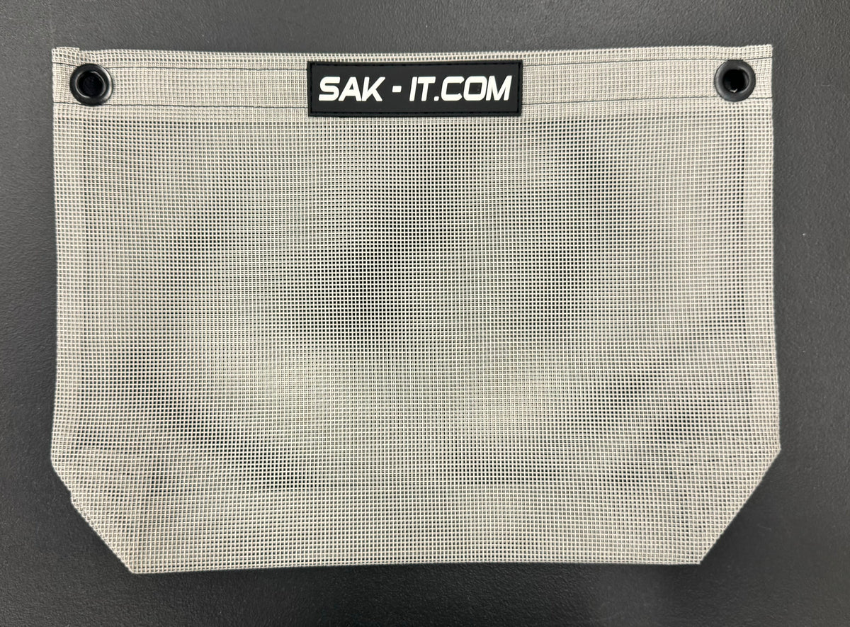 Gray Off-Road Gear bag with SAK-IT logo.