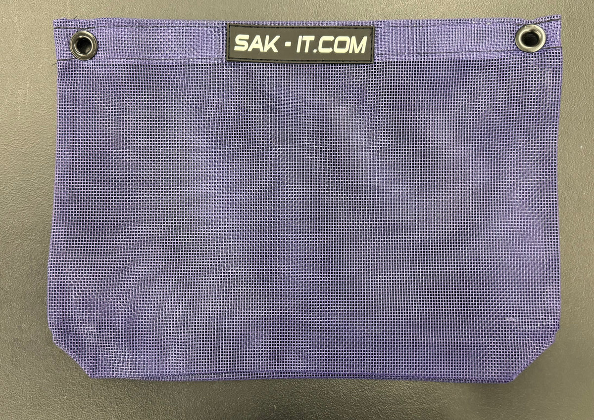 Purple Off-Road Gear bag with SAK-IT logo.