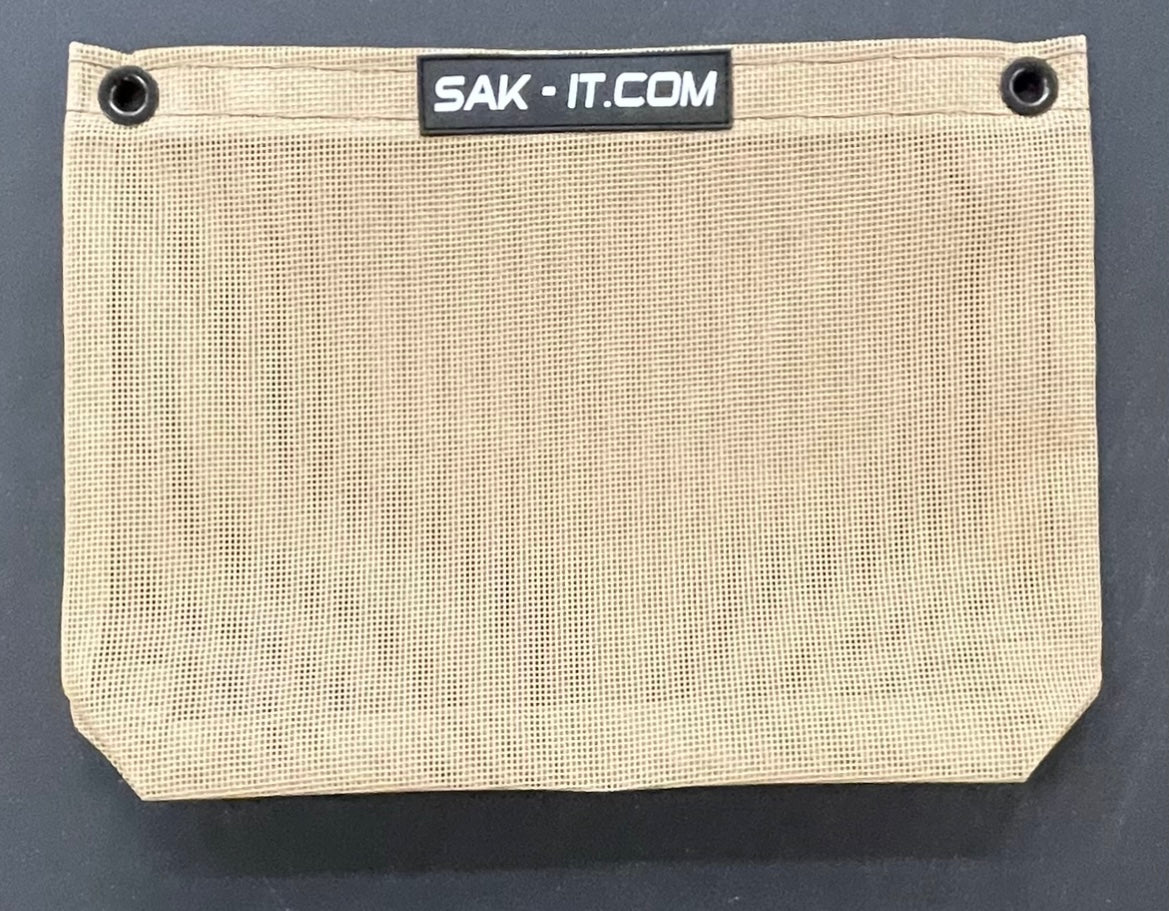 Black Off-Road Gear bag with SAK-IT logo.