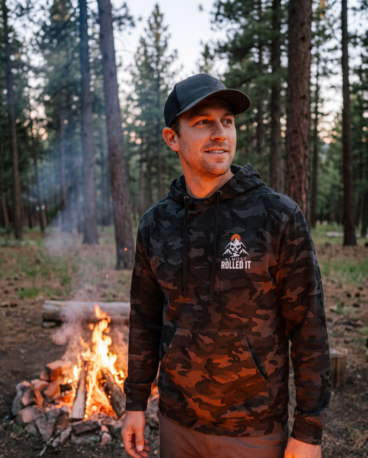 4Lo Skull Camo Hoodie