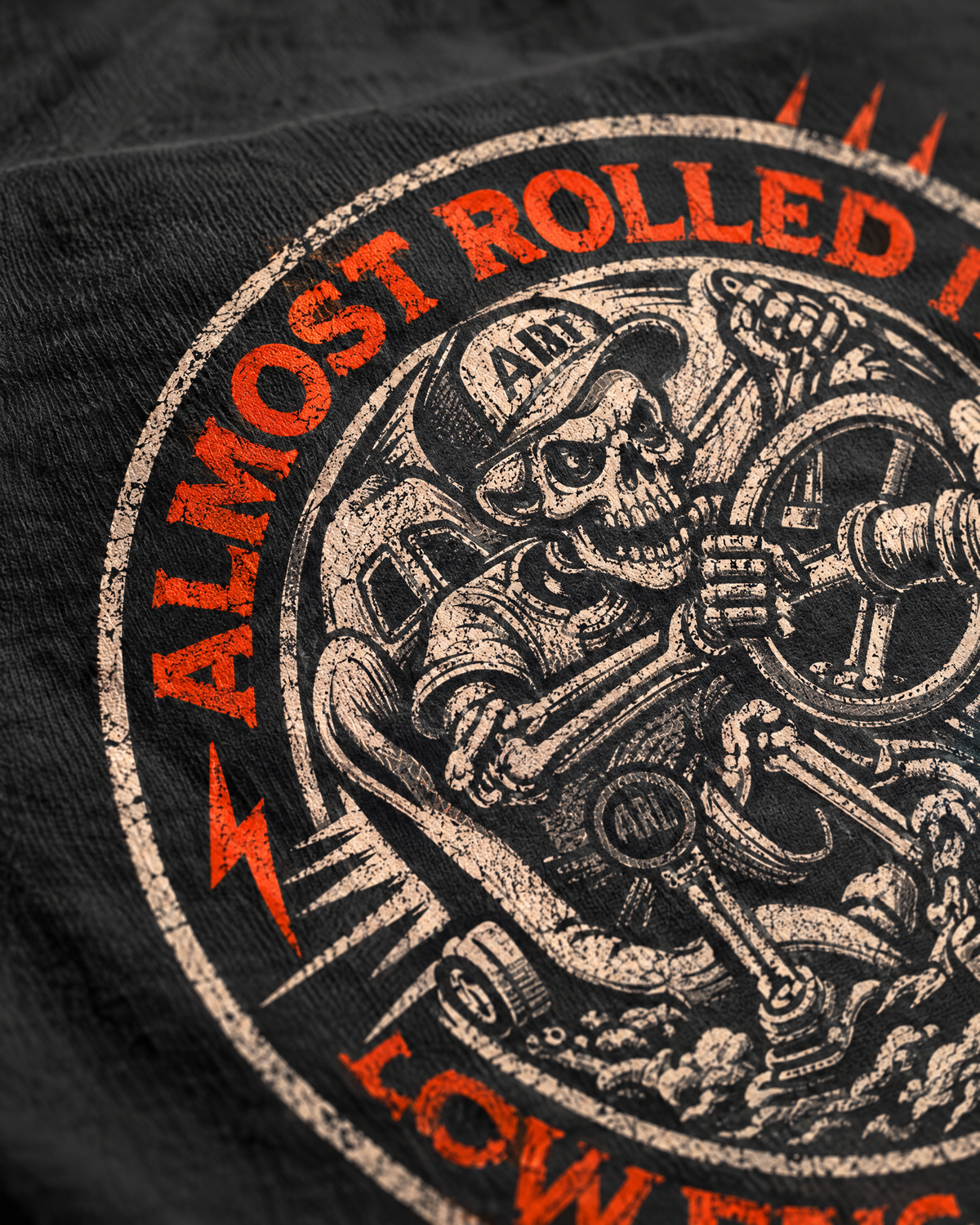 4Lo Skull Tee — Soft Lightweight