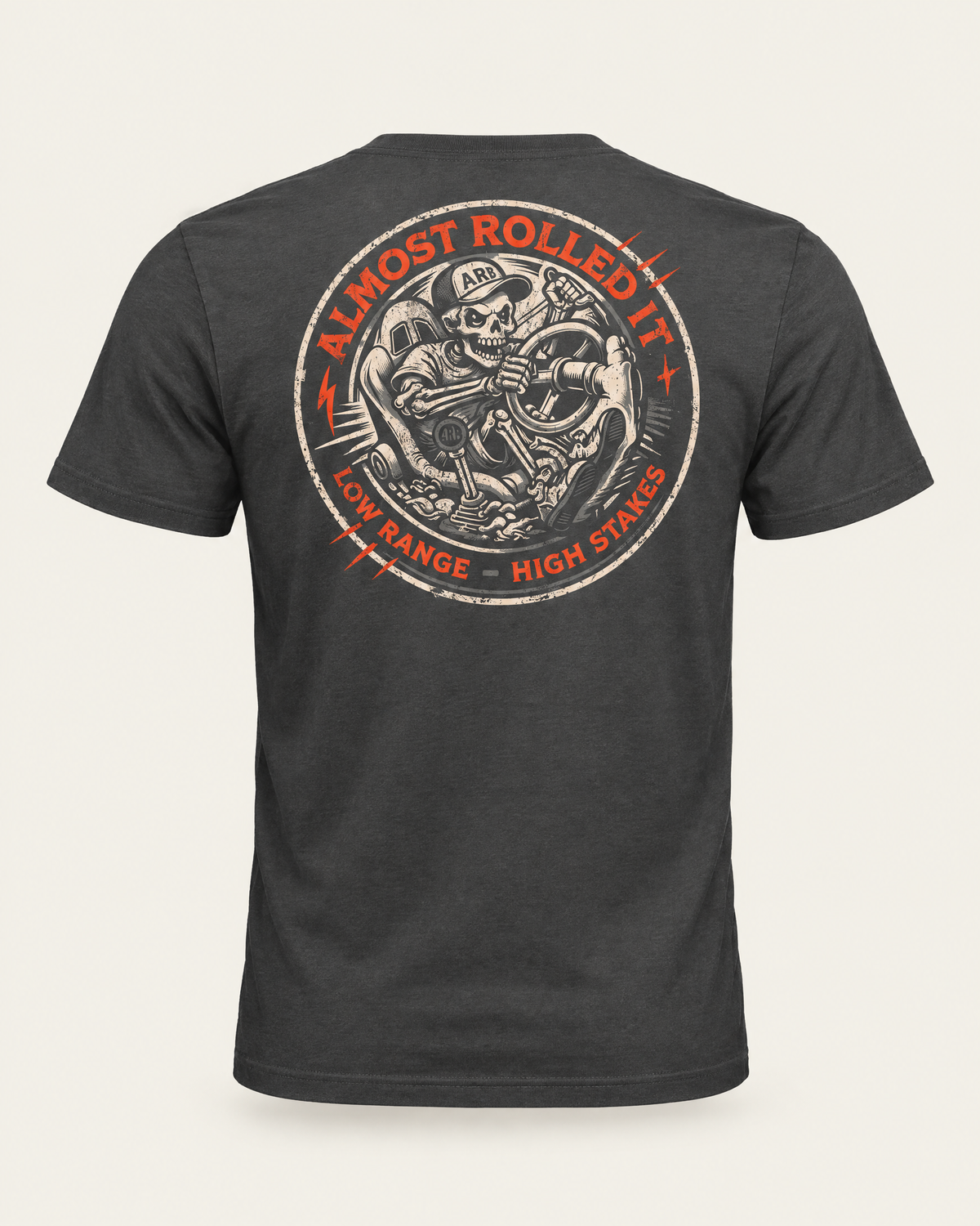 4Lo Skull Tee — Soft Lightweight