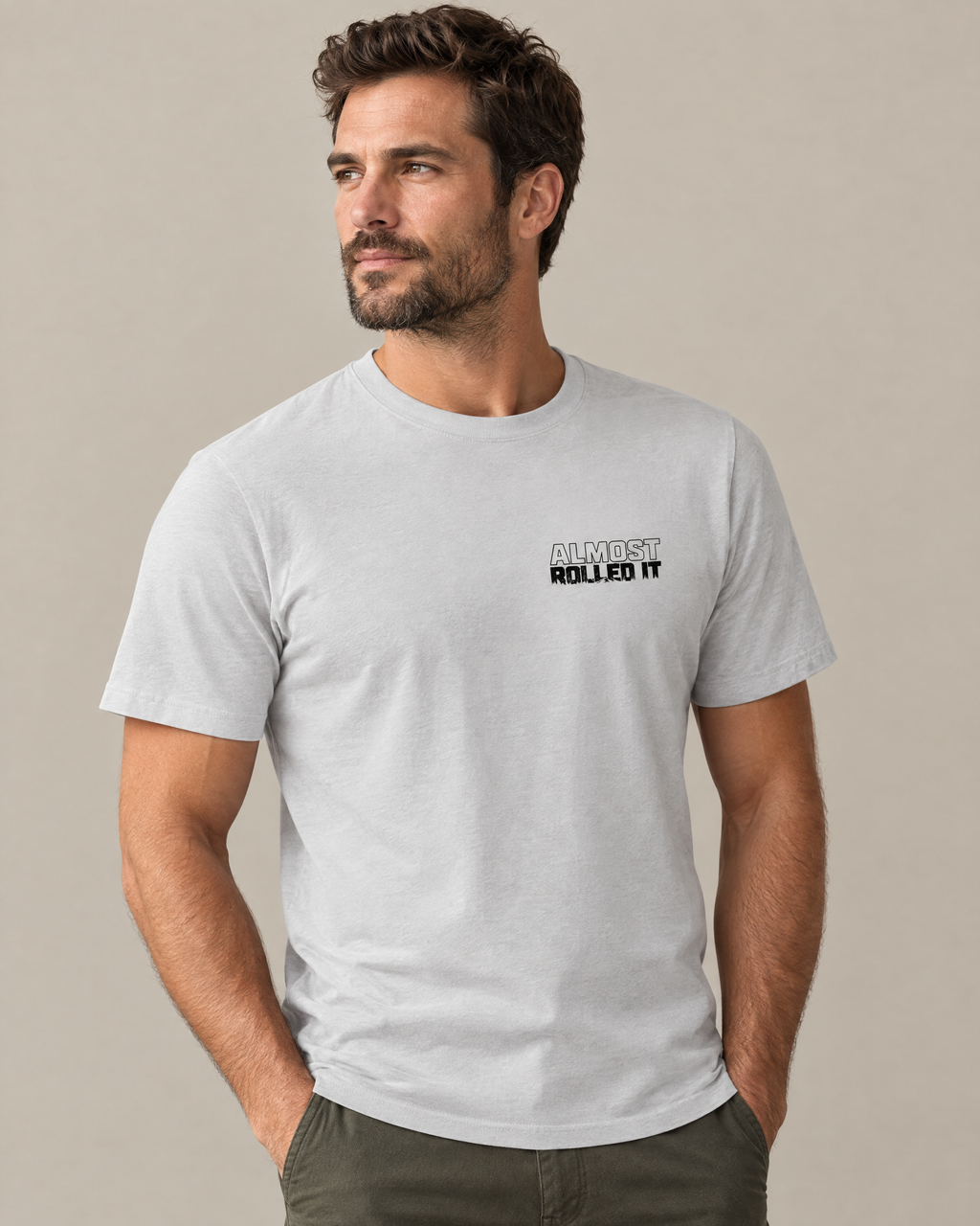 Tons & 42s Tee — Soft Lightweight · Silver
